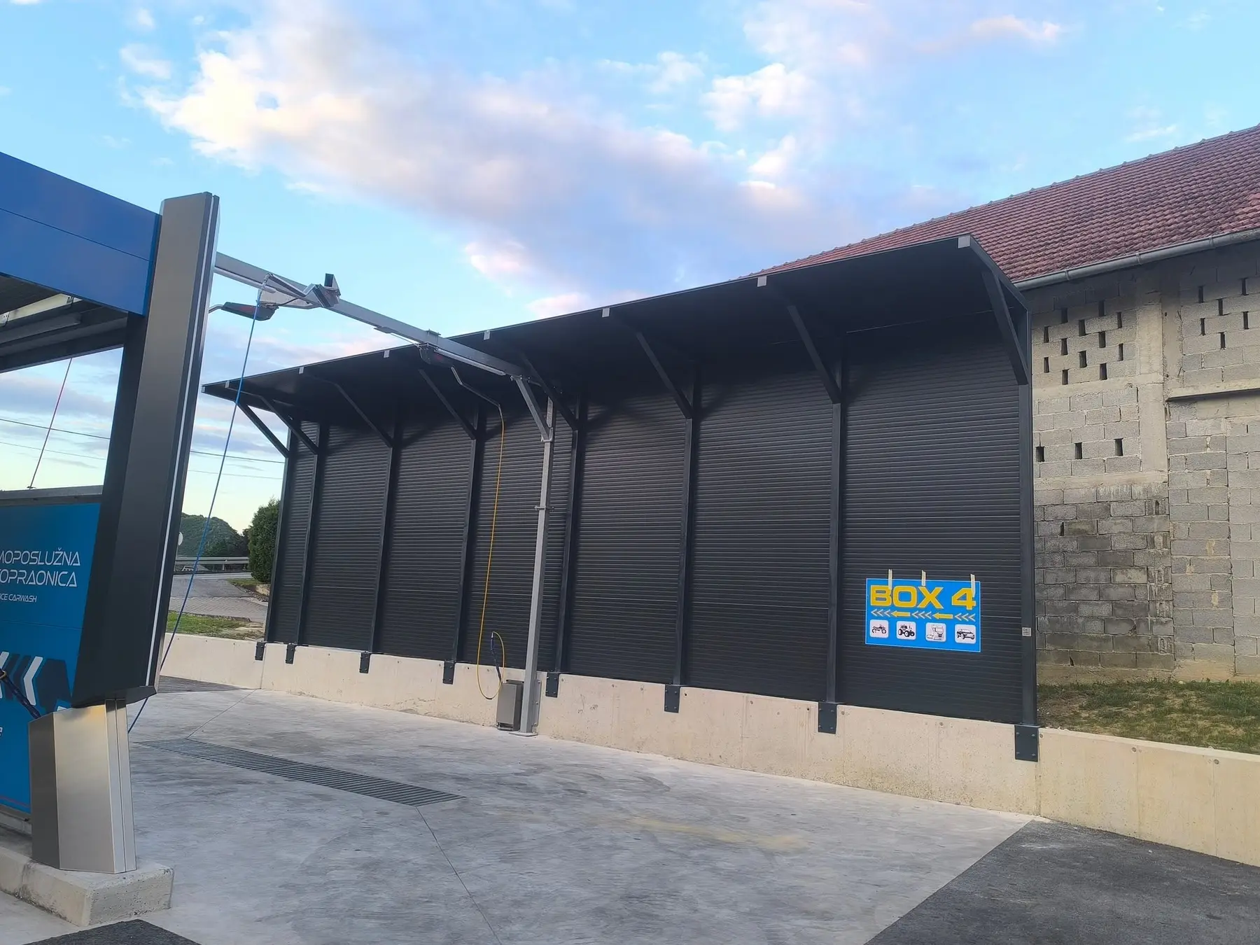 Metalna konstrukcija autopraonice